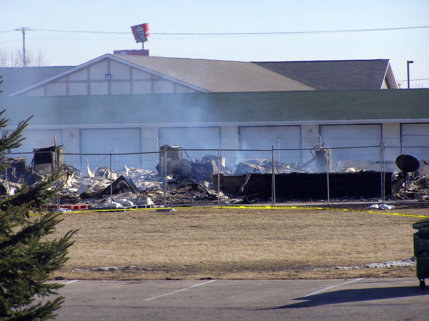 Investigation photos from 109 Knaup Drive explosion